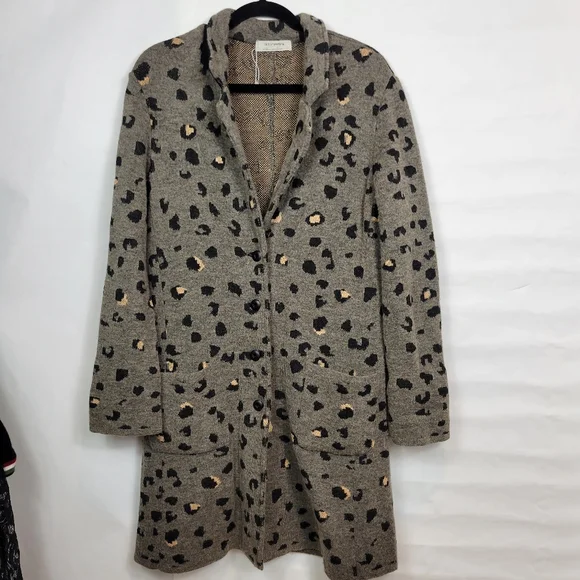 Aldo Martins leopard print cardigan